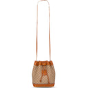 Sac seau en toile macacam et cuir - Celine