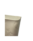 Sac cabas OnTheGo MM en cuir Monogram Beige - Louis Vuitton