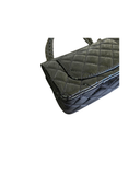 Sac à bandoulière Mini 2.55 en cuir verni noir - Chanel