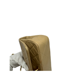 Sac à bandoulière Mademoiselle Vintage Mini en cuir lisse beige - Chanel