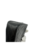 Sac à bandoulière Mademoiselle Vintage Mini en cuir lisse noir - Chanel