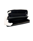 Porefeuille Marmont GG en cuir lisse noir et doré - Gucci
