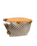 Sac à épaule Graceful en toile damier azur et cuir - Louis Vuitton