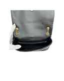 Sac à bandoulière Jamie en cuir lisse noir - Saint-Laurent