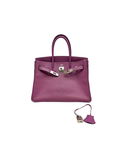 Sac à main Birkin 30 en cuir epsom anémone - Hermès