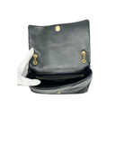 Sac à bandoulière Jamie en cuir lisse noir - Saint-Laurent