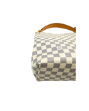 Sac à épaule Graceful en toile damier azur et cuir - Louis Vuitton