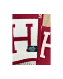 Plaid Jeté de Canapé Avalon III en laine et cachemire Bordeaux - Hermès