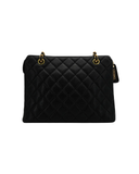 Sac à épaule Matelassé en cuir caviar vintage - Chanel