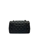 Sac à bandoulière Mini Timeless 20CM en cuir lisse noir - Chanel