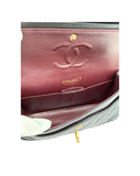 Sac à bandoulière Timeless 11.12 en cuir caviar noir - Chanel