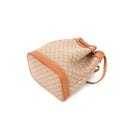 Sac seau en toile macacam et cuir - Celine