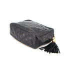 Sac à bandoulière Lou Caméra en cuir lisse d'agneau vintage noir - Chanel