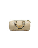Sac Papillon en cuir blanc et beige - Louis Vuitton