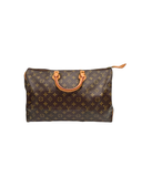 Sac à main Speedy 40 en toile Monogram et cuir - Louis Vuitton