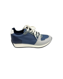 Sneakers Escape en cuir et toile bleu - Hermès