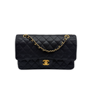 Sac à bandoulière Timeless 11.12 en cuir caviar noir - Chanel