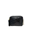 Sac à bandoulière Lou Caméra en cuir lisse d'agneau vintage noir - Chanel