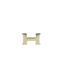 Boucle de ceinture Mini Constance 24 MM en métal argenté - Hermès