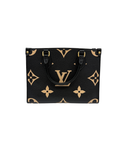 Sac cabas OnTheGo PM en cuir Monogram Bicolore - Louis Vuitton