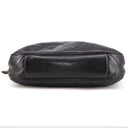 Sac à épaule Totebag matelassé vintage noir - Chanel