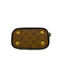 Sac à bandoulière Vanity PM en toile monogram noir et doré - Louis Vuitton