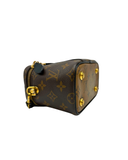 Sac à bandoulière Vanity PM en toile monogram noir et doré - Louis Vuitton