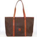 Sac Cabas Large en toile et cuir Macadam - Celine
