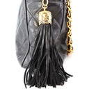 Sac à bandoulière Lou Caméra en cuir lisse d'agneau vintage noir - Chanel
