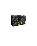 Sac 30 Montaigne à bandoulière en toile oblique  - Christian Dior