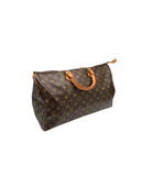 Sac à main Speedy 40 en toile Monogram et cuir - Louis Vuitton