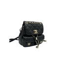 Sac à dos cuir caviar noir - Chanel