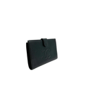 Portefeuille en cuir caviar noir vintage - Chanel