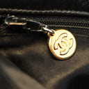 Sac à épaule Totebag matelassé vintage noir - Chanel