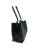 Sac cabas GG Emblem Grand Format en cuir noir - Gucci