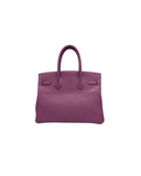 Sac à main Birkin 30 en cuir epsom anémone - Hermès
