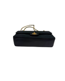 Sac à bandoulière Timeless Vintage en coton et cuir noir - Chanel