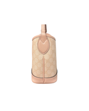 Sac à épaule Ophidia en cuir et toile GG rose - Gucci