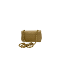 Sac à bandoulière Mademoiselle Vintage Mini en cuir lisse beige - Chanel