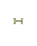 Boucle de ceinture Mini Constance 24 MM en métal argenté - Hermès