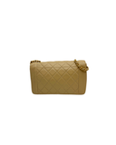 Sac Timeless Vintage 23 CM en cuir lisse beige - Chanel