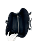 Sac cabas GG Emblem Grand Format en cuir noir - Gucci