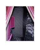 Sac à bandoulière Lady Dior en cuir verni bordeaux - Christian Dior