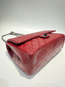 Sac à bandoulière 2.55 en cuir rouge - Chanel