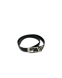 Ceinture noire cuir lisse - Louis Vuitton