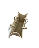 Sac cabas OnTheGo MM en cuir Monogram Beige - Louis Vuitton