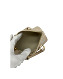 Sac Papillon en cuir blanc et beige - Louis Vuitton