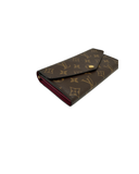 Portefeuille Sarah en toile monogram et cuir - Louis Vuitton