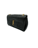 Sac à bandoulière Jamie en cuir lisse noir - Saint-Laurent