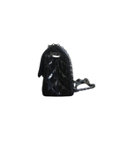 Sac à bandoulière Mini 2.55 en cuir verni noir - Chanel